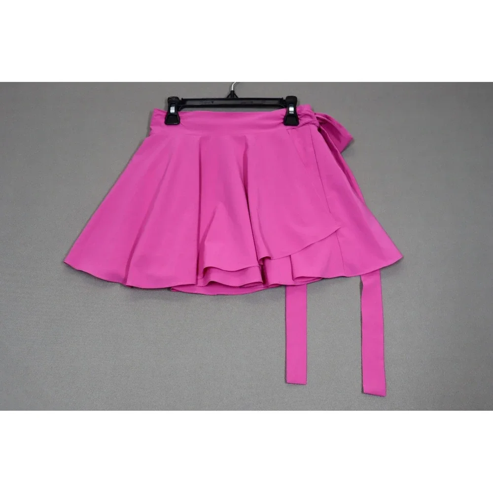 Halara Breezeful™ High Waisted Tie Side 2-in-1  Flowy Mini‎ Flare Casual Skirt